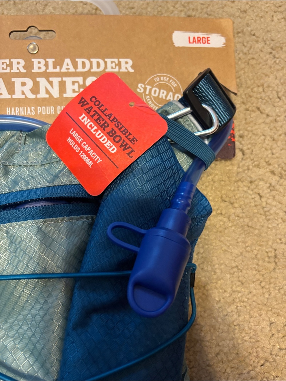 Arcadia Trail Water Bladder Harness Size XXL NWT - Picture 4 of 7